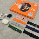 ساعت هوشمند اپل KW55 MAX با بند سیلیکونی