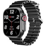 ساعت هوشمند KW09 Ultra 2 با بند سیلیکونی و بدنه آلومینیومی