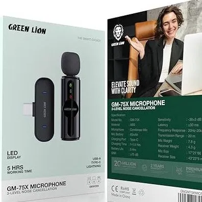 میکروفون یقه‌ای وایرلس گرین لاین