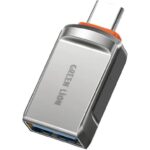 مبدل USB به تایپ سی OTG آیفونی گرین لاین مدل GNOTGALTAGY